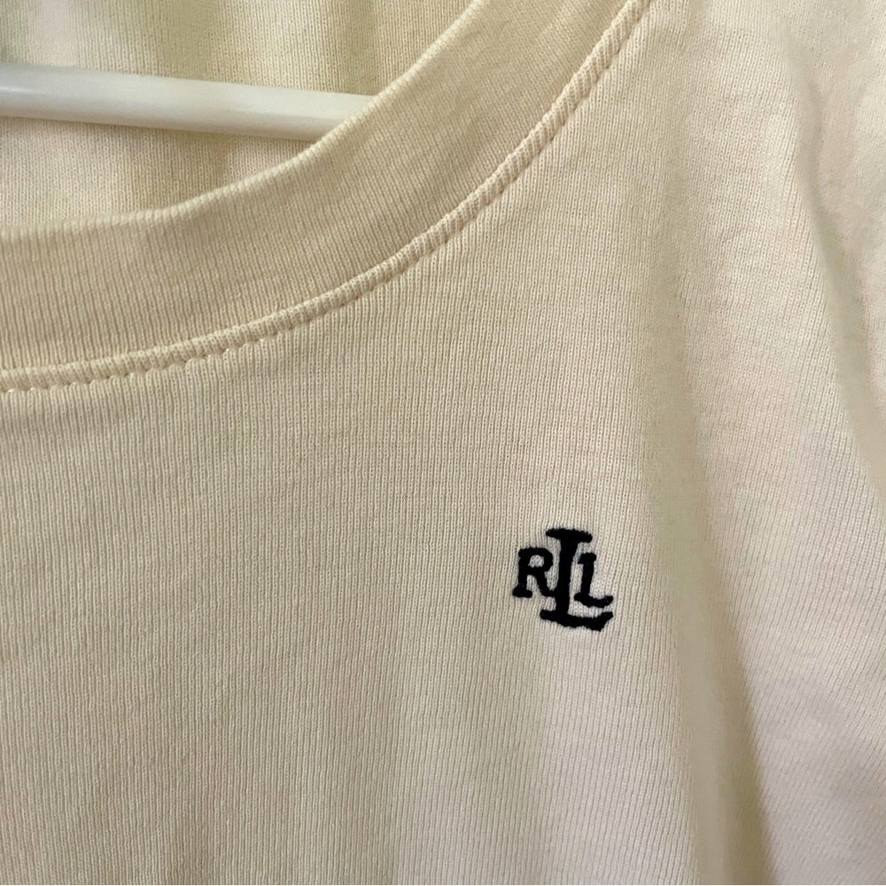 Ralph Lauren - White/Cream Long Sleeve Shirt